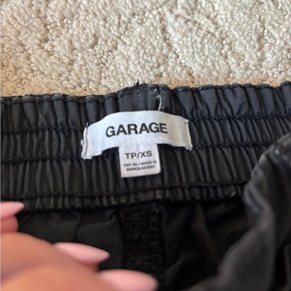Black Cargo Garage Pants - Picture 5 of 5